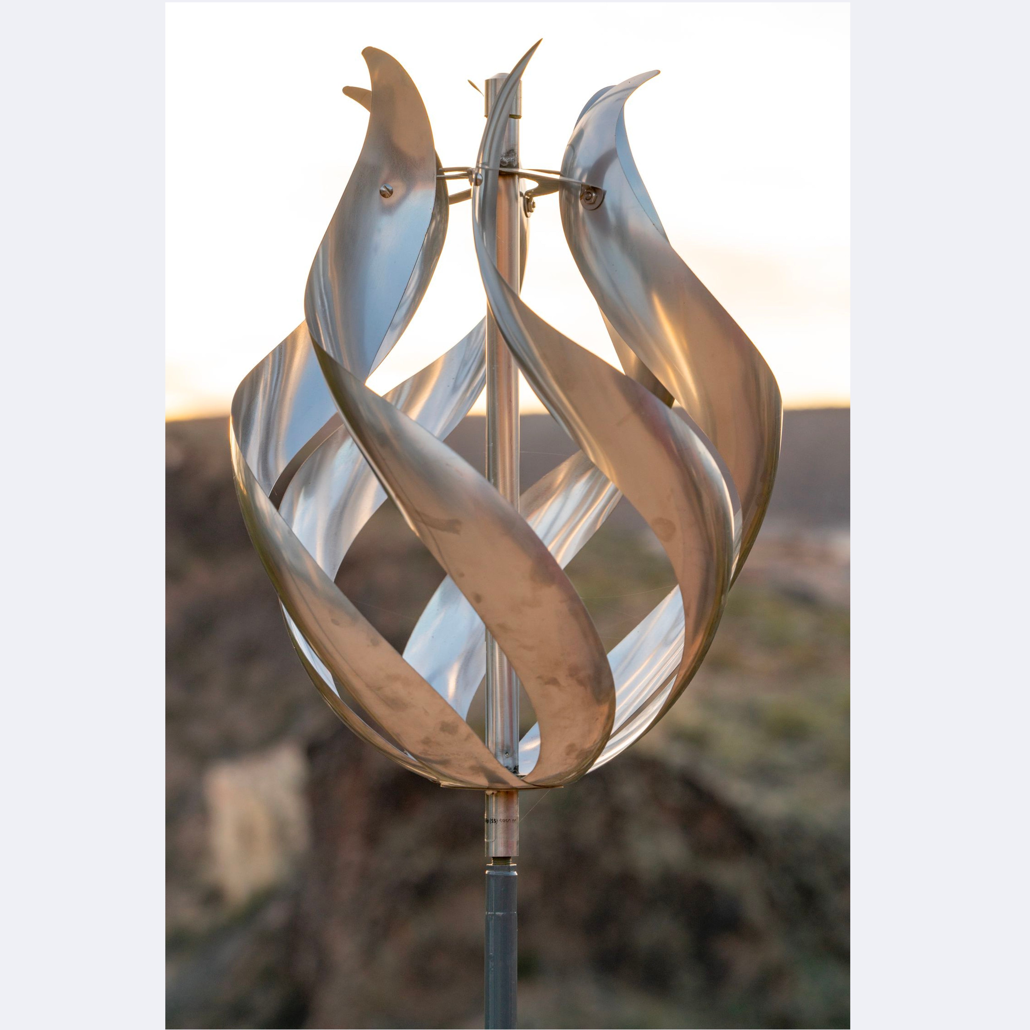 LYMAN WHITAKER - stainless steel wind sculptures™ – Wiford Gallery