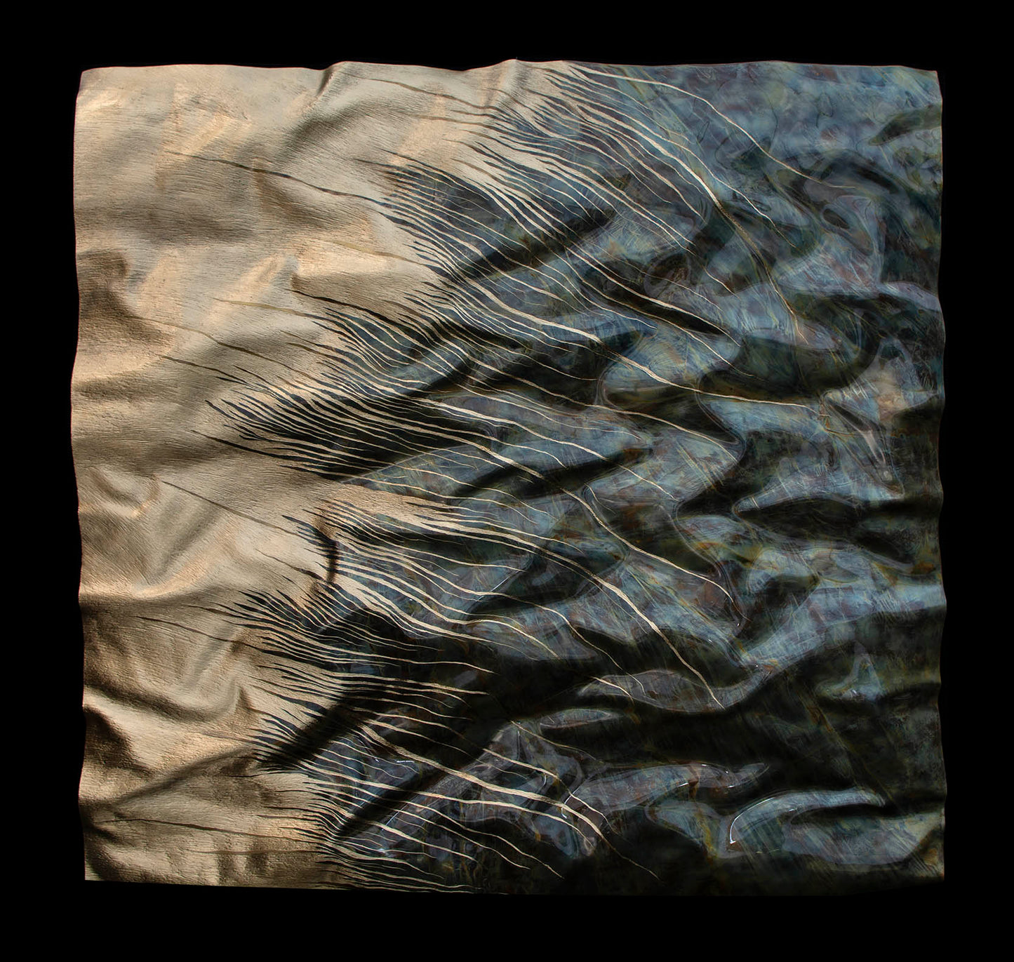 Blowing with the Wind | 39" x 39"