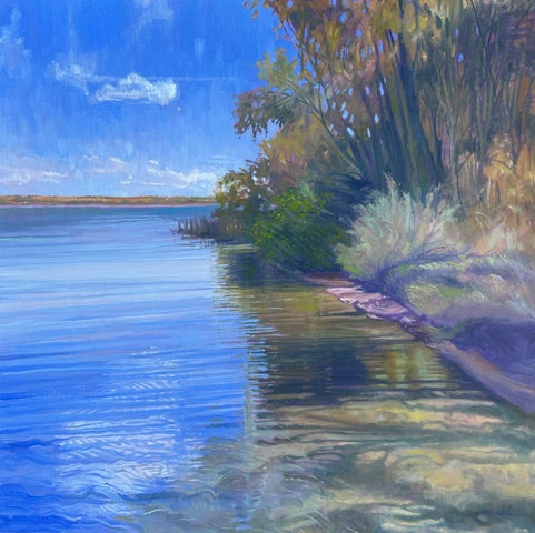 Paradise Found | 36" x 36"