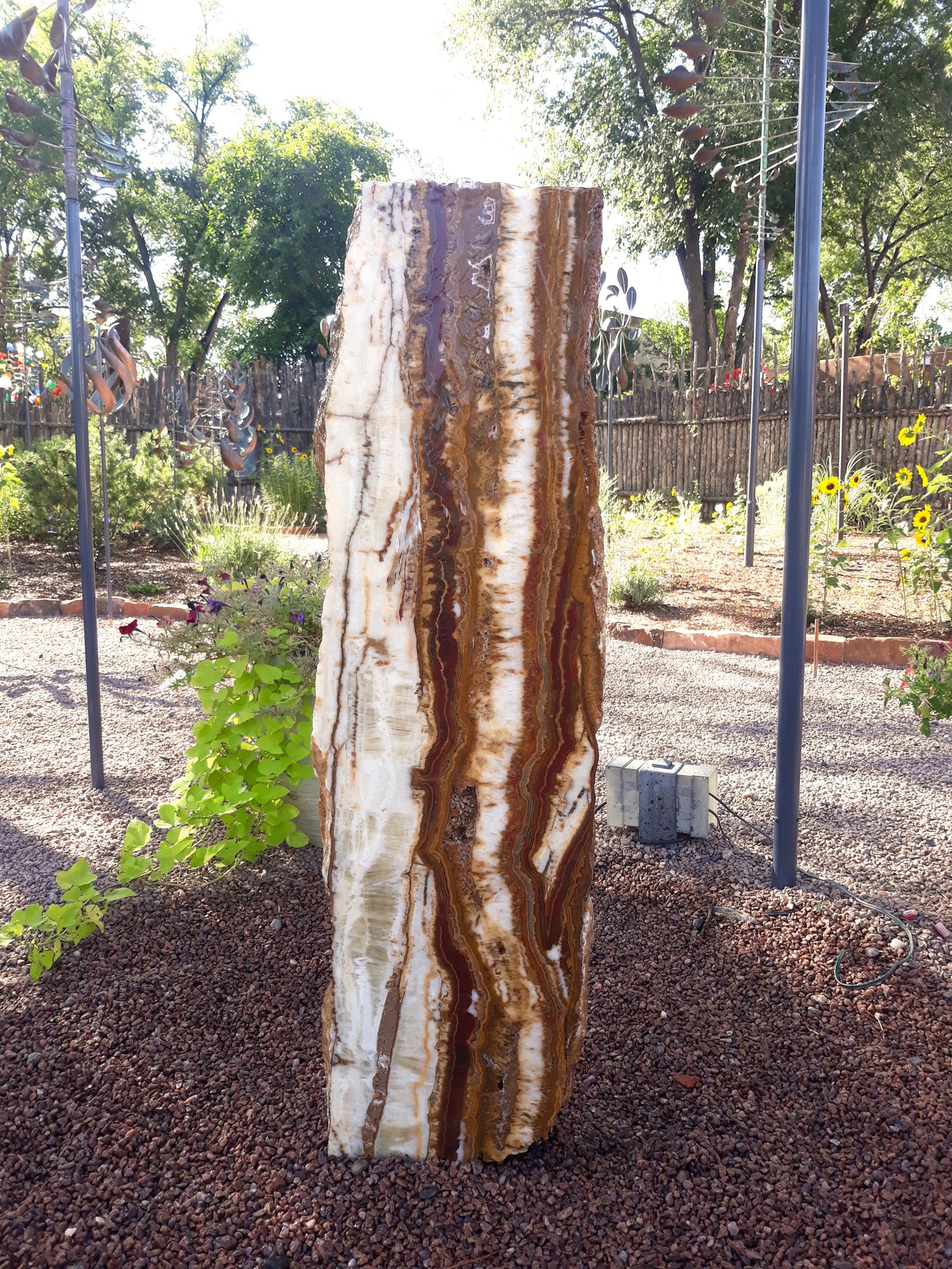 Ancient One - RYAN STEFFENS - grand canyon red onyx - 50 x 13.5 x 5 in