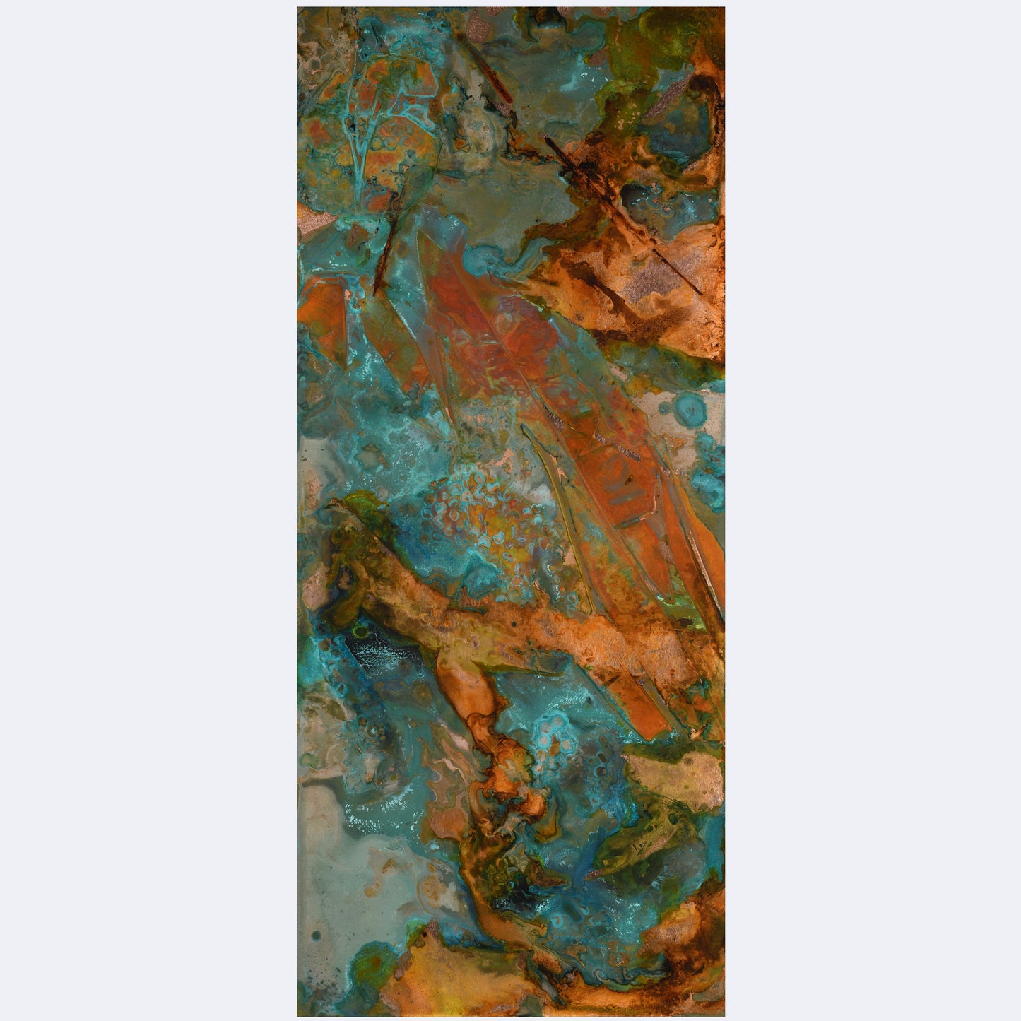 Chromatic Shards | 32" x 14"