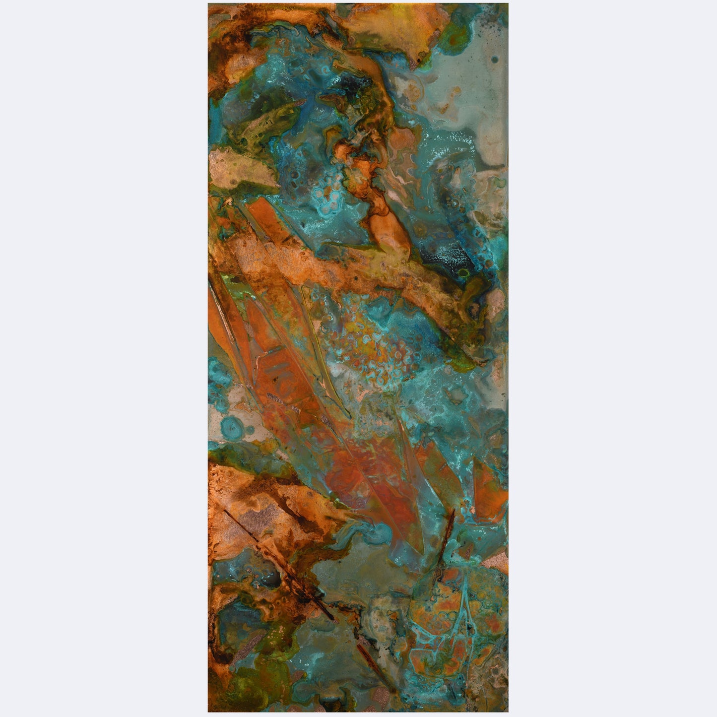 Chromatic Shards | 32" x 14"