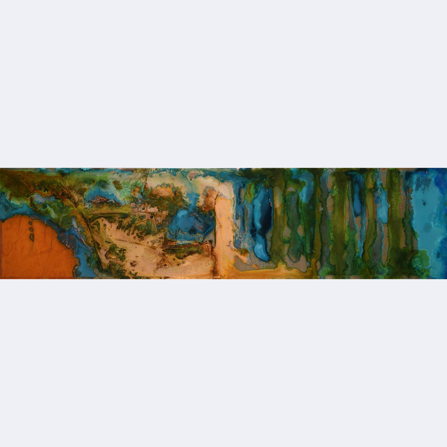Day At The Beach | 48" x 12"