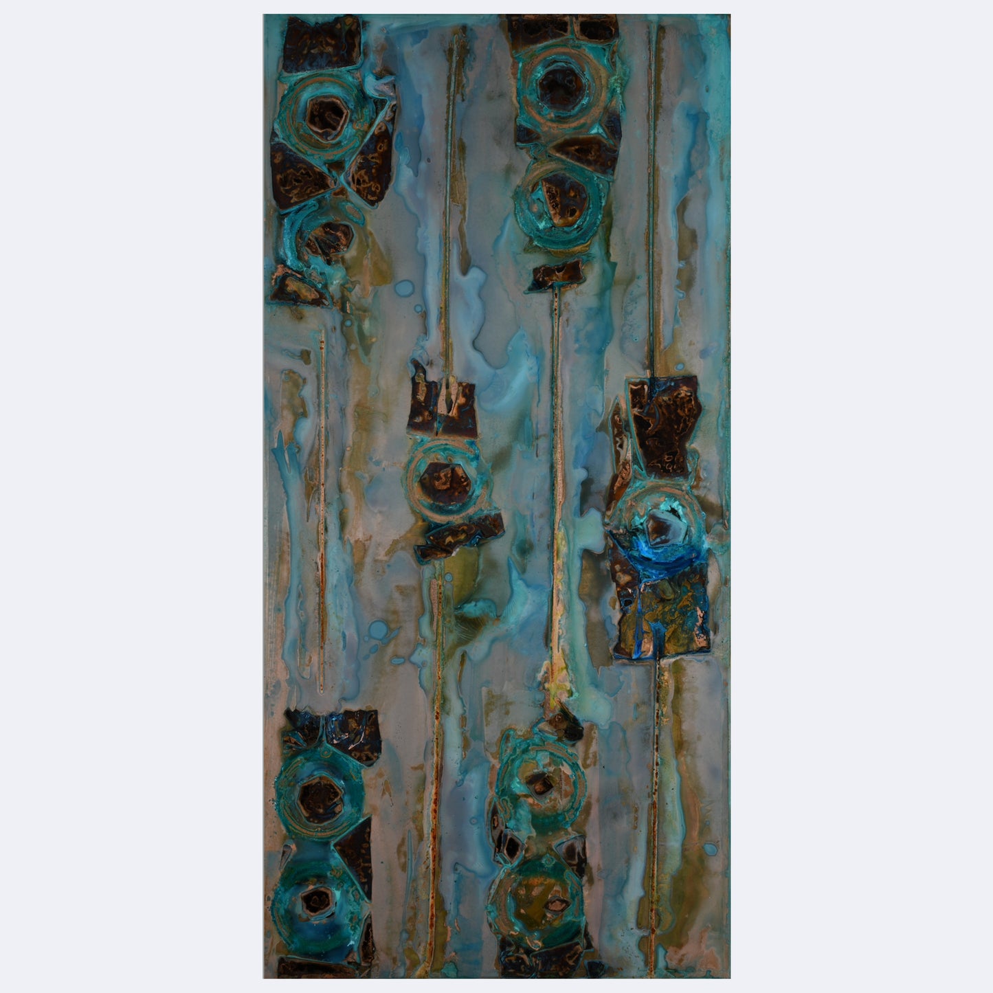 Denim And Diamonds | 48" x 24"