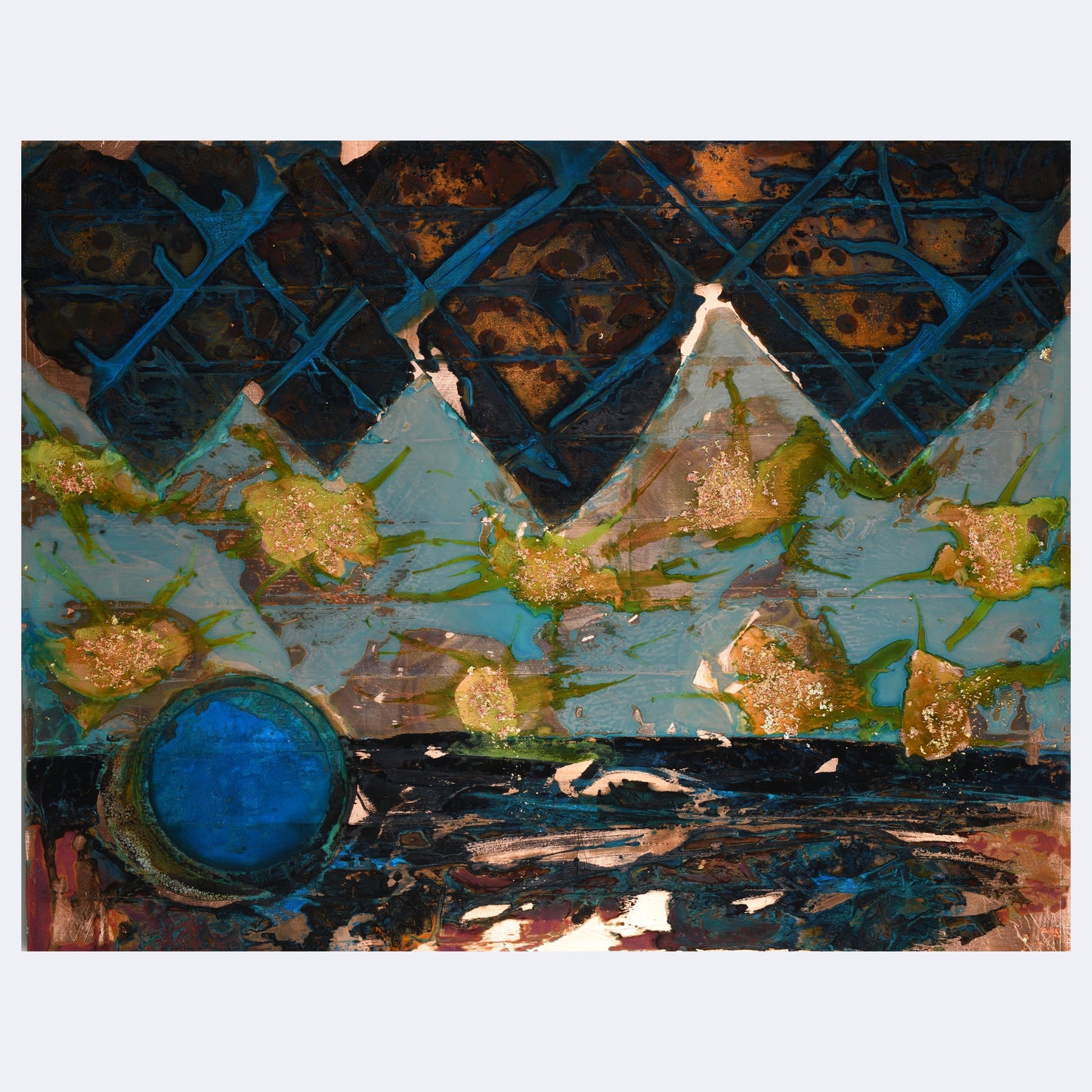 Fireworks Over The Opera | 50" x 40"