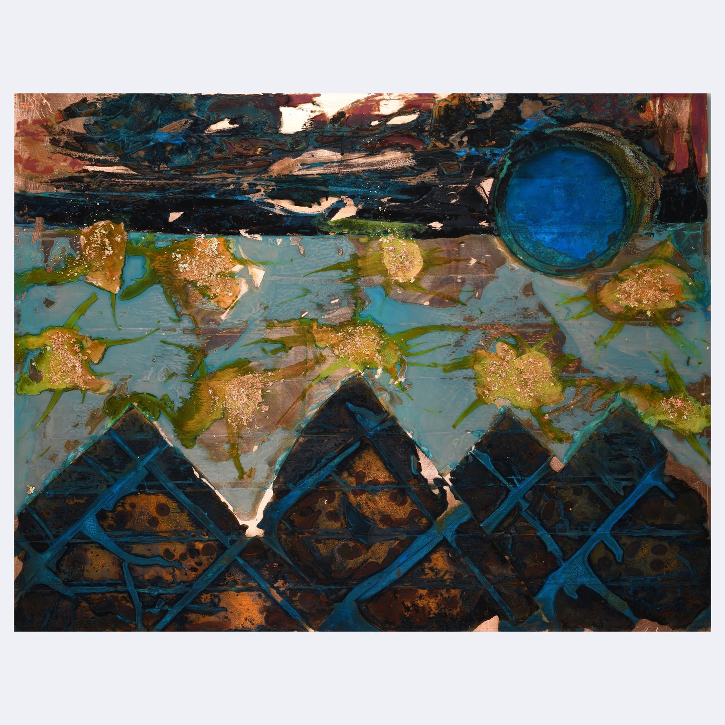 Fireworks Over The Opera | 50" x 40"