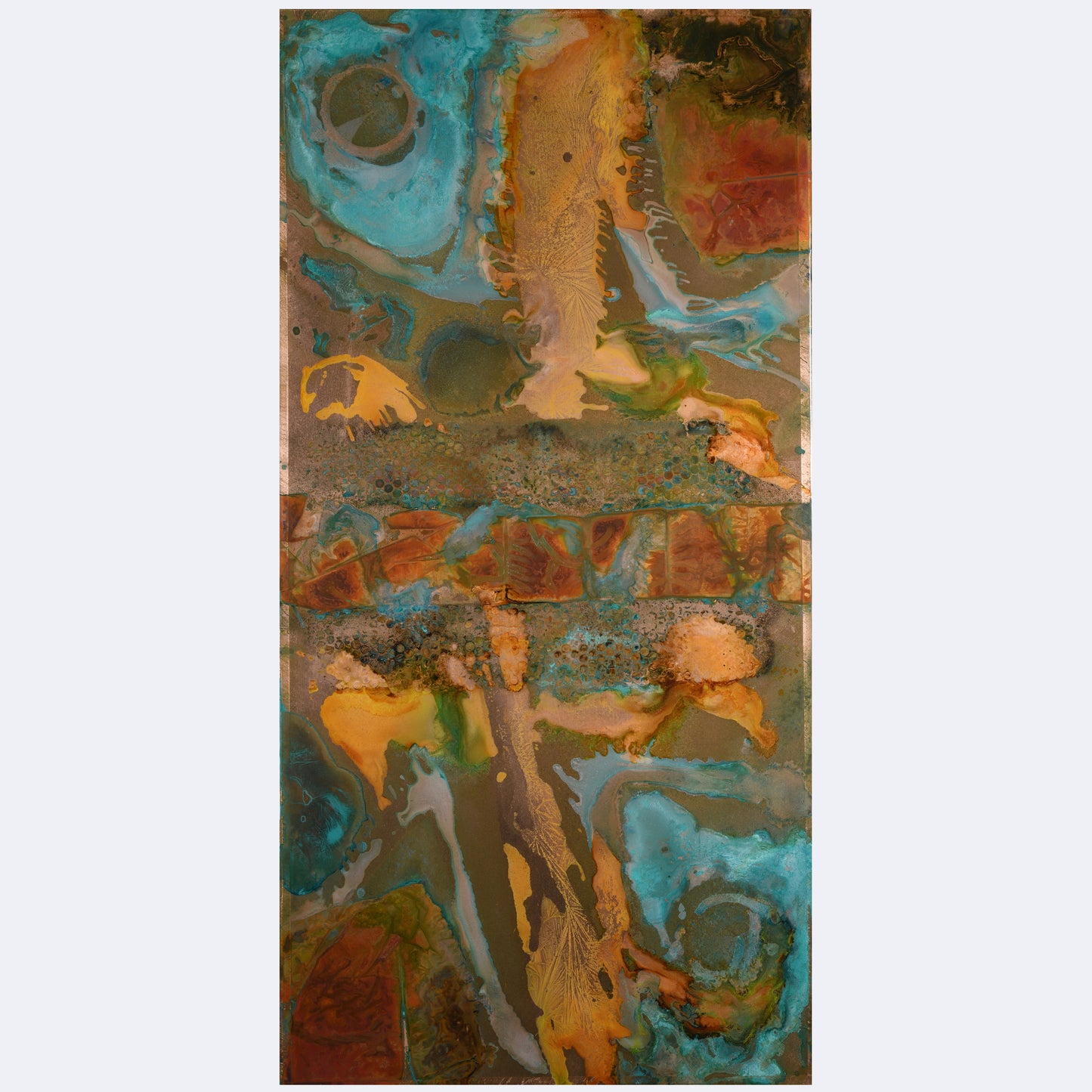 Golden Mirror | 48" x 24"