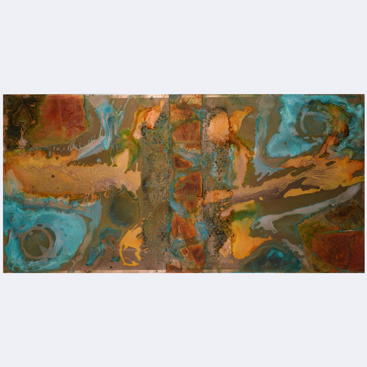Golden Mirror | 48" x 24"