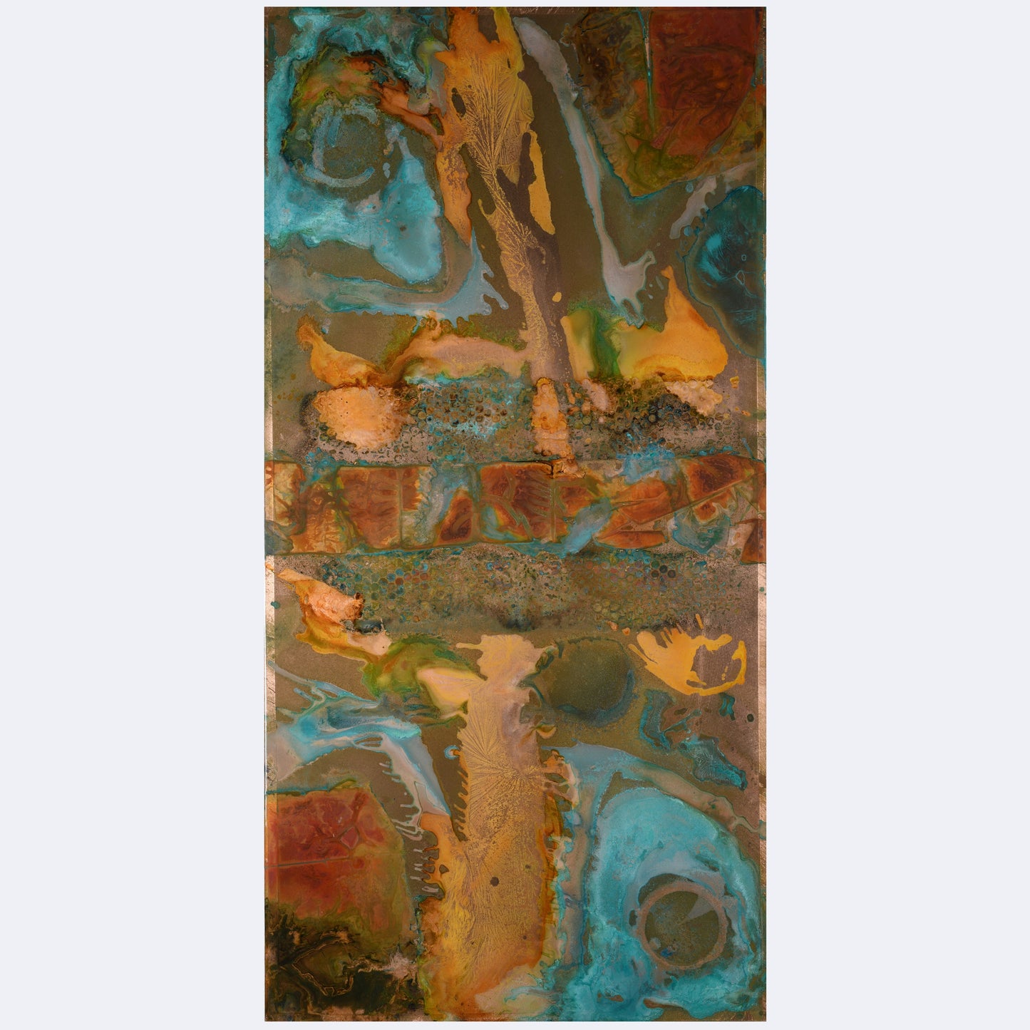 Golden Mirror | 48" x 24"