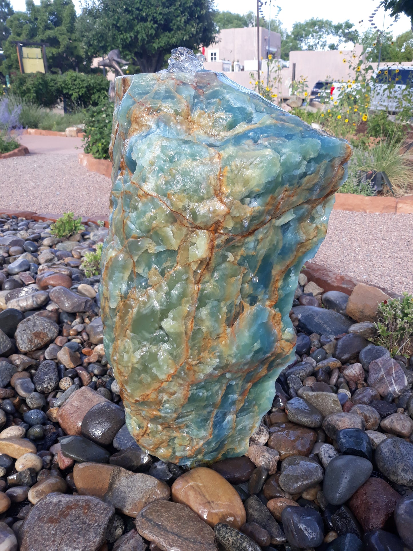 Green Ice | 31 x 16 x 6.5 in