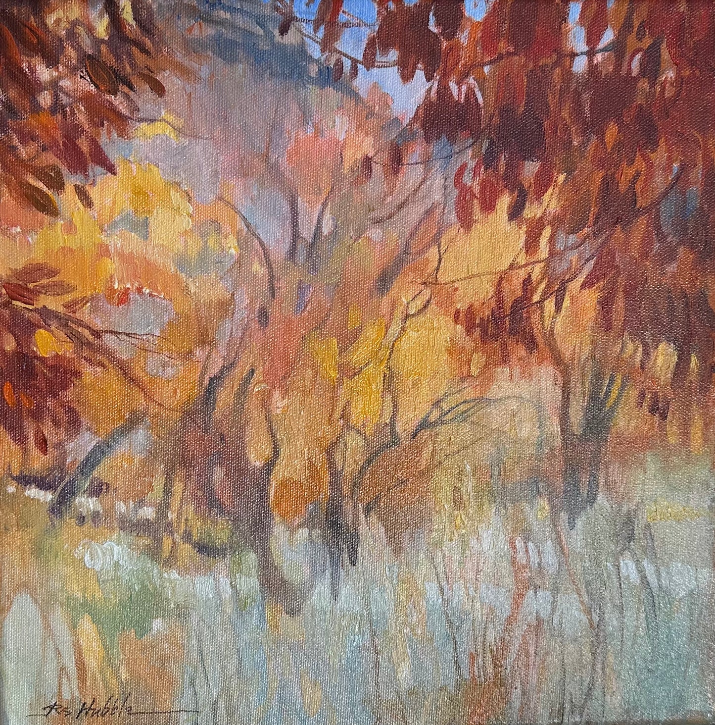 Autumn Rust | 12" x 12"