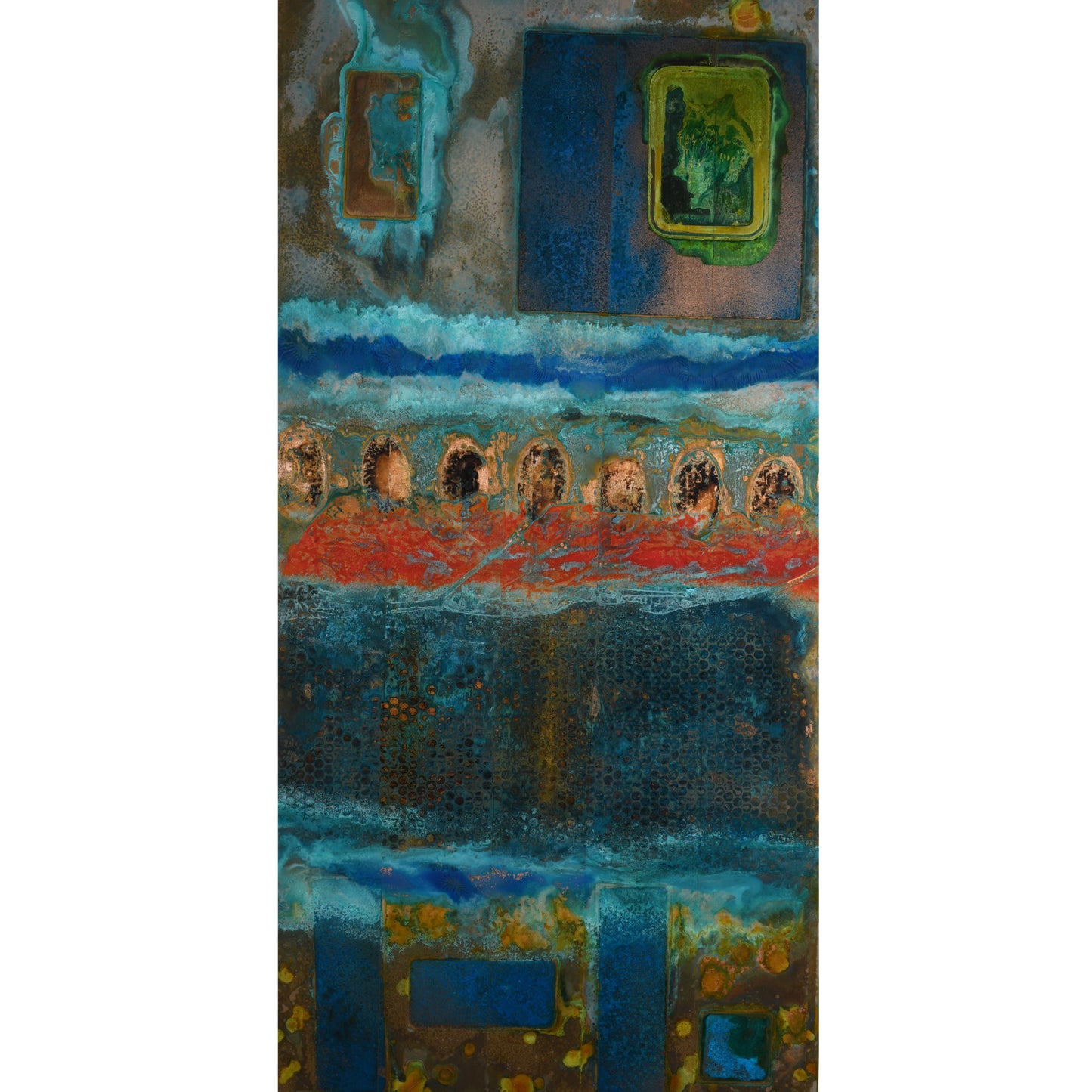 Lost in Time | 24" x 48" x 2"