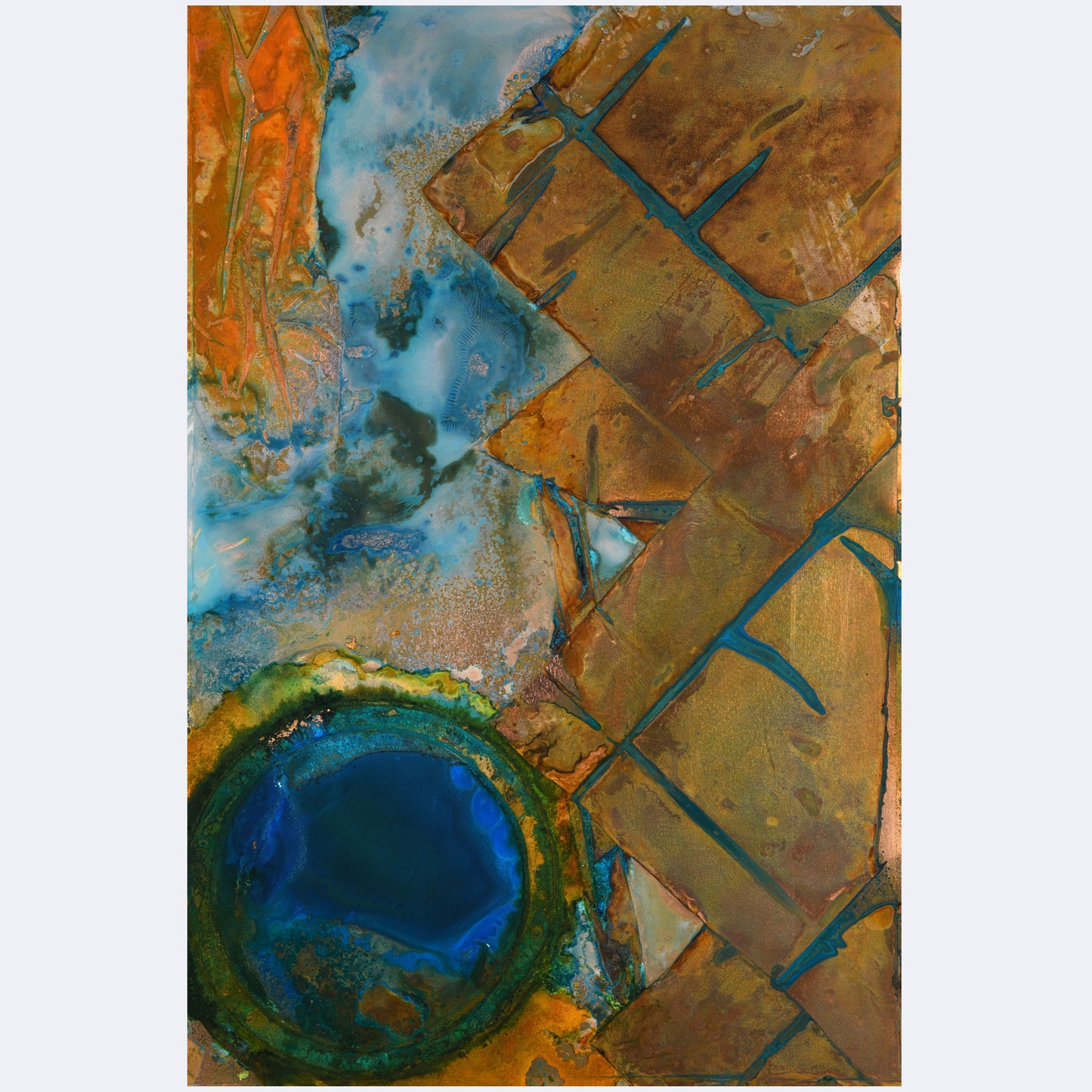 Once In A Blue Moon | 36" x 24"