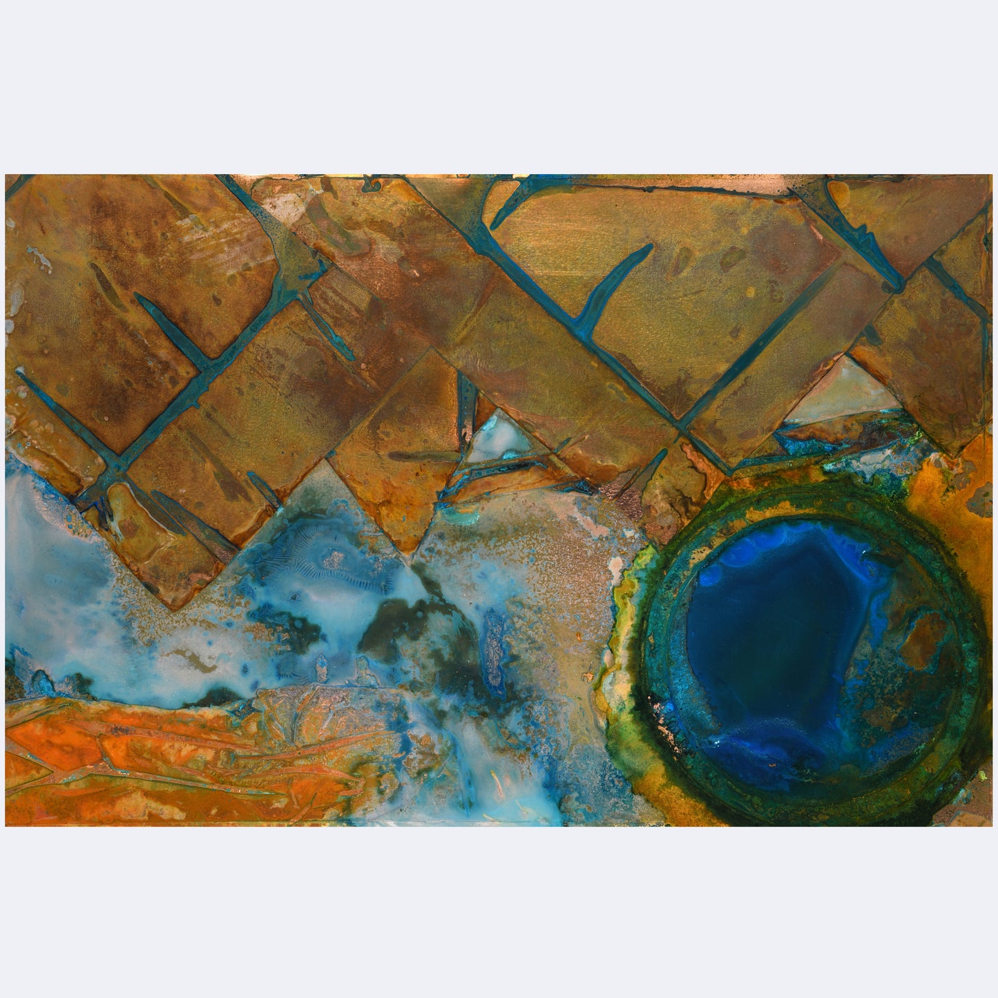 Once In A Blue Moon | 36" x 24"