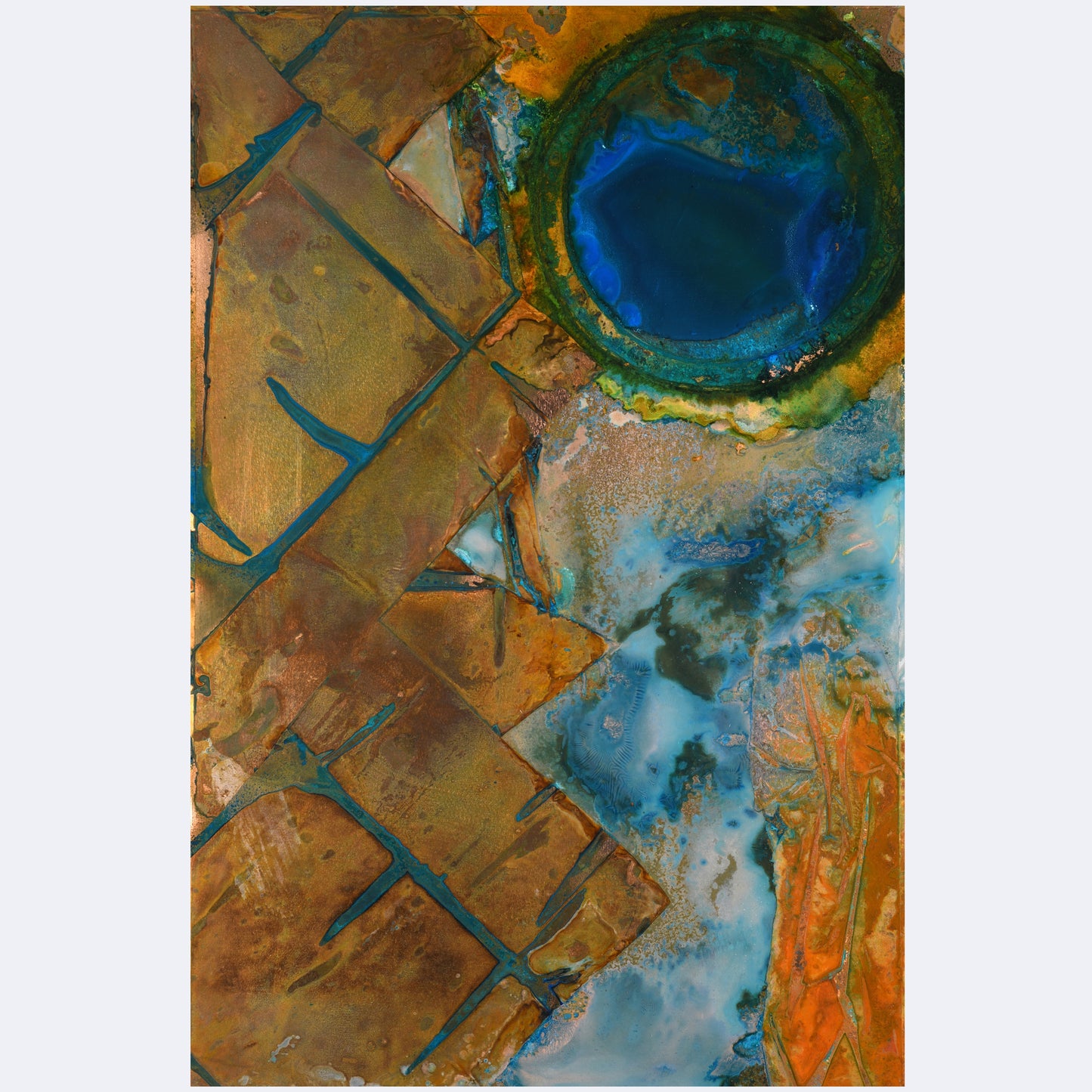 Once In A Blue Moon | 36" x 24"