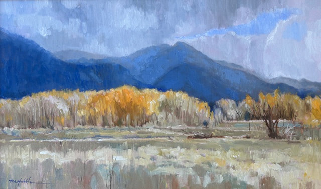 Partly Sunny - Taos | 18" x 30"