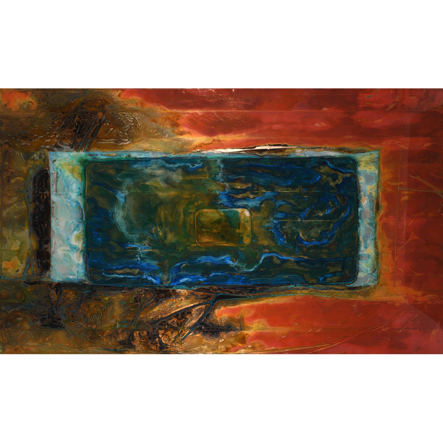 Portal De Fuego | 36" x 60"