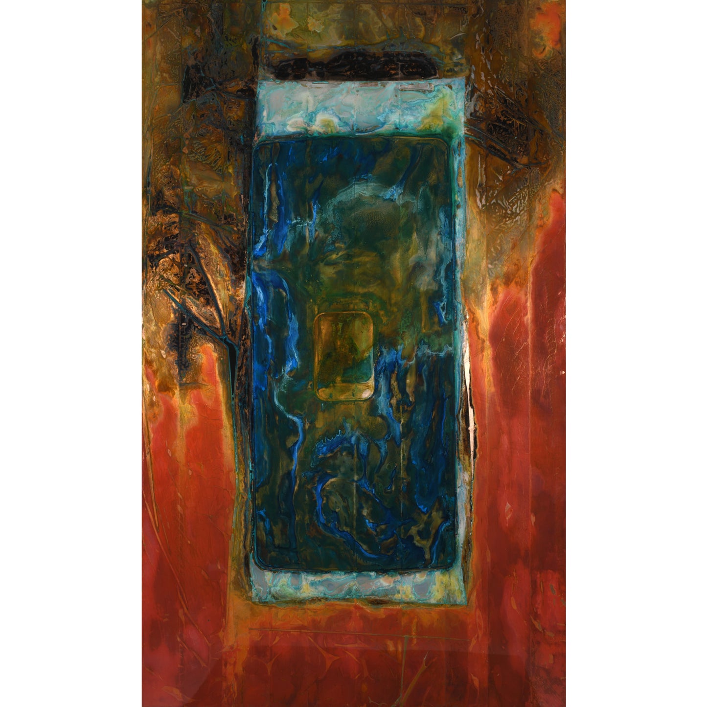 Portal De Fuego | 36" x 60"