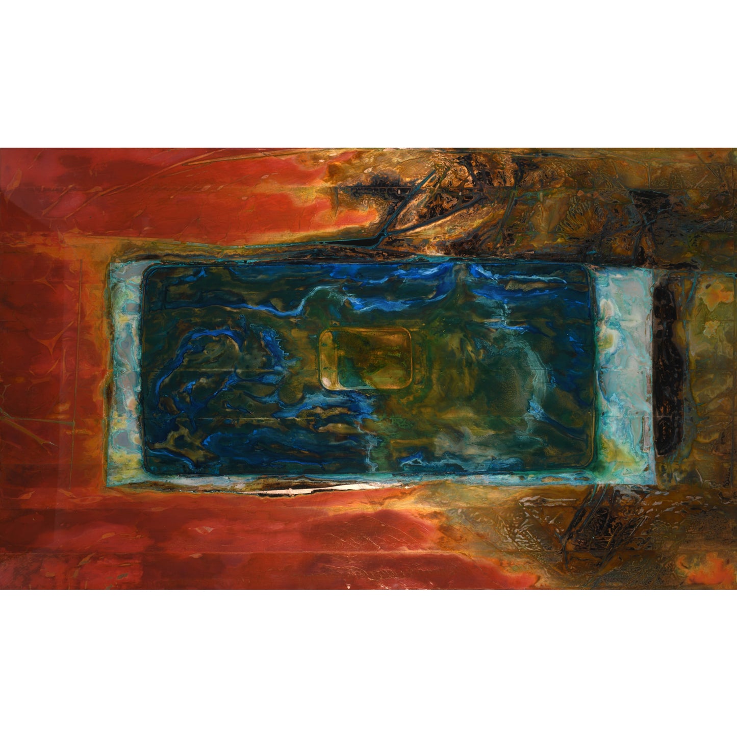 Portal De Fuego | 36" x 60"