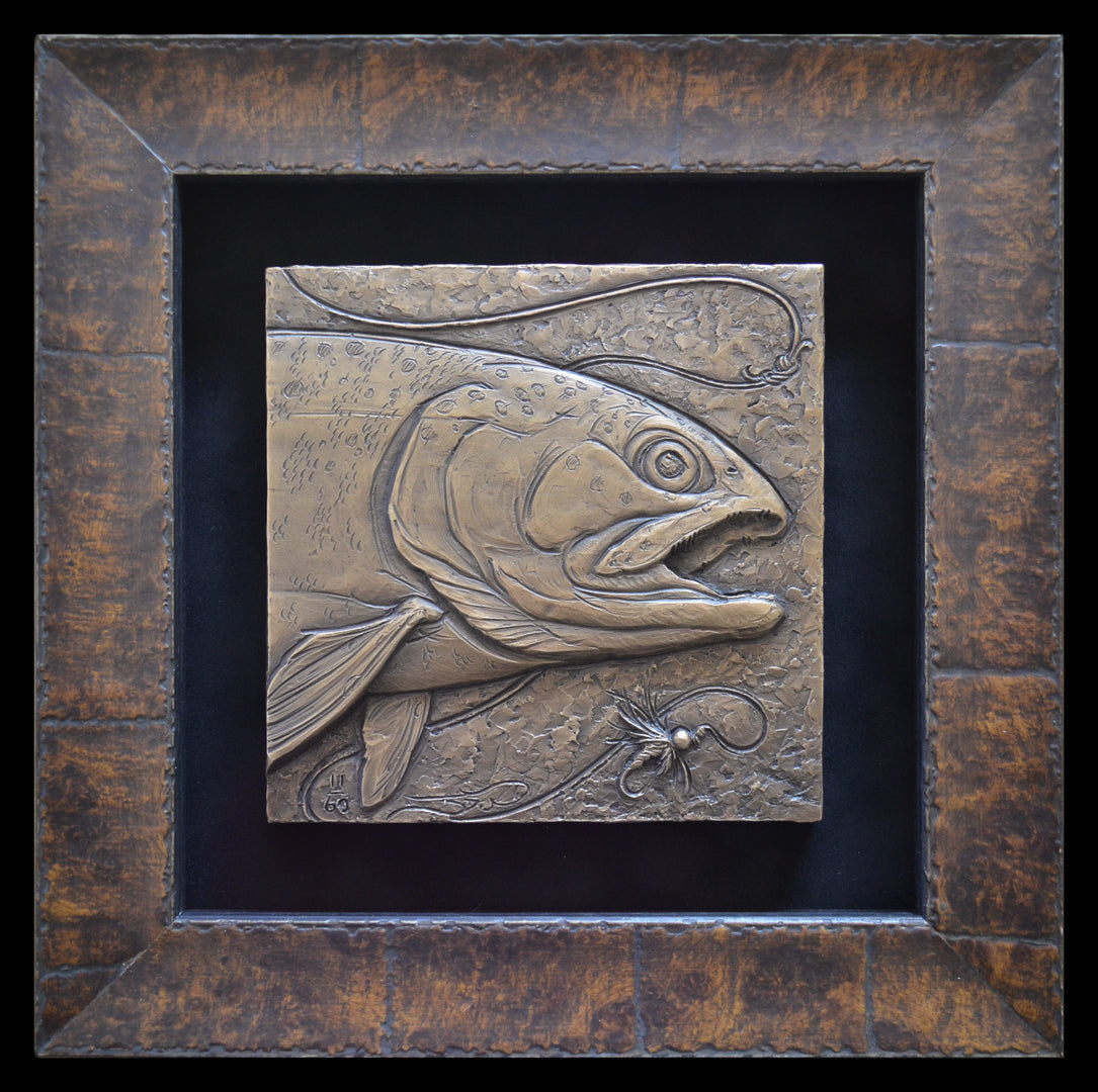 Rainbow Trout and Caddis Nymph Fly | Edition # 12/60