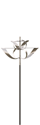 Windflower, stainless steel