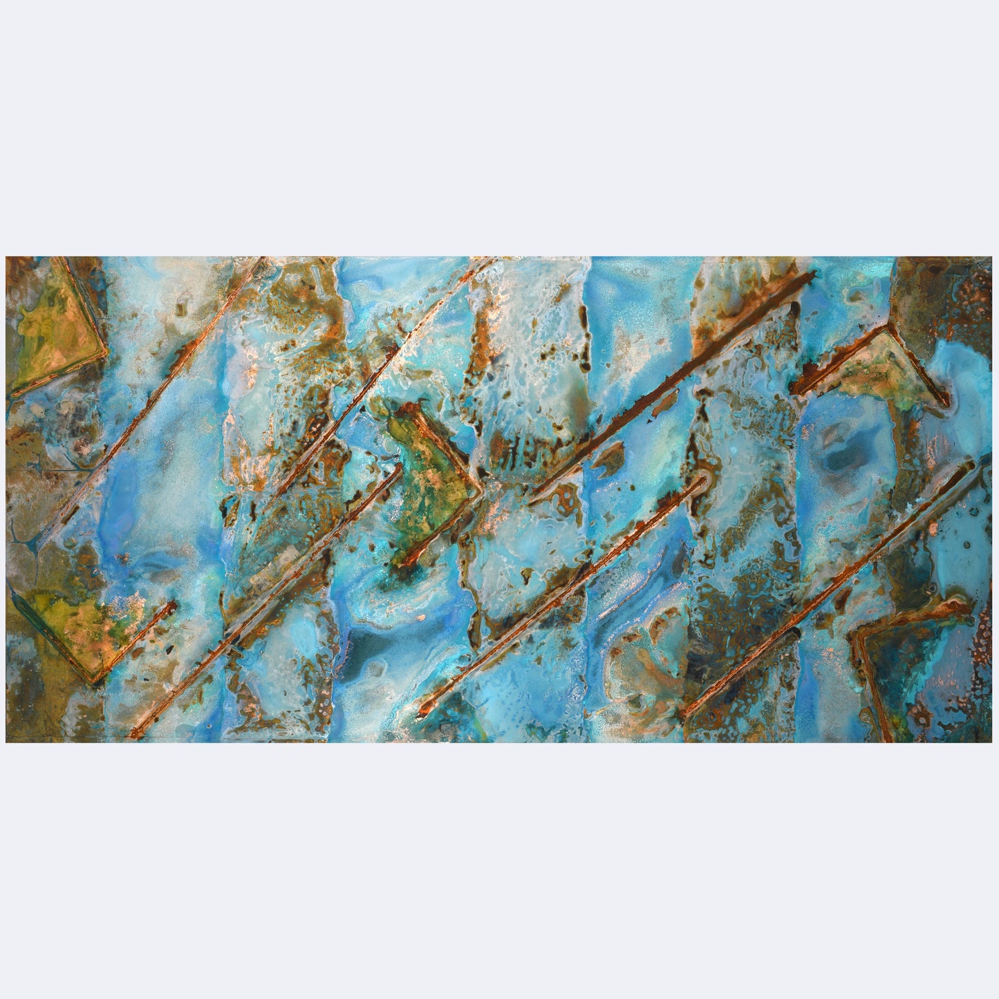 Stratified | 48" x 24"