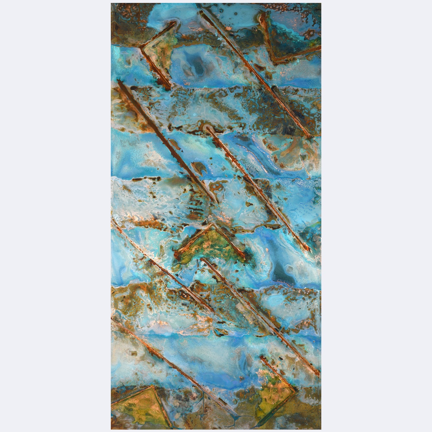 Stratified | 48" x 24"