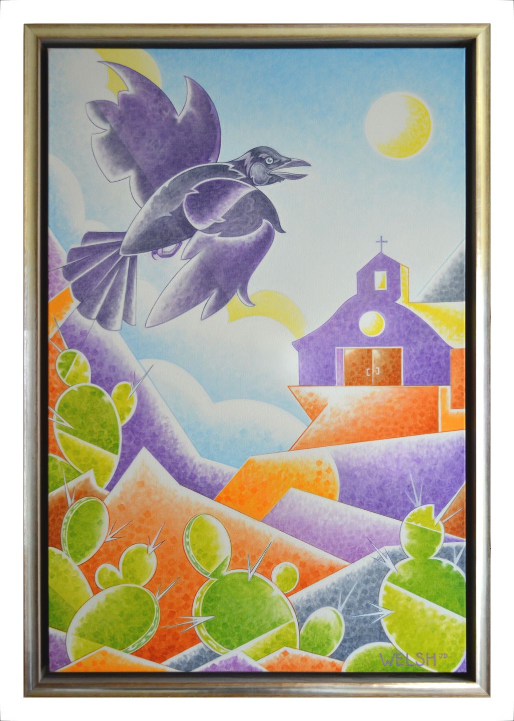 Refreshed and Renewed - A Desert Dawning | 36" x 24"