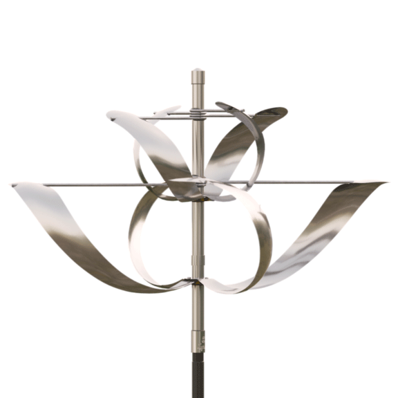 Windflower, stainless steel