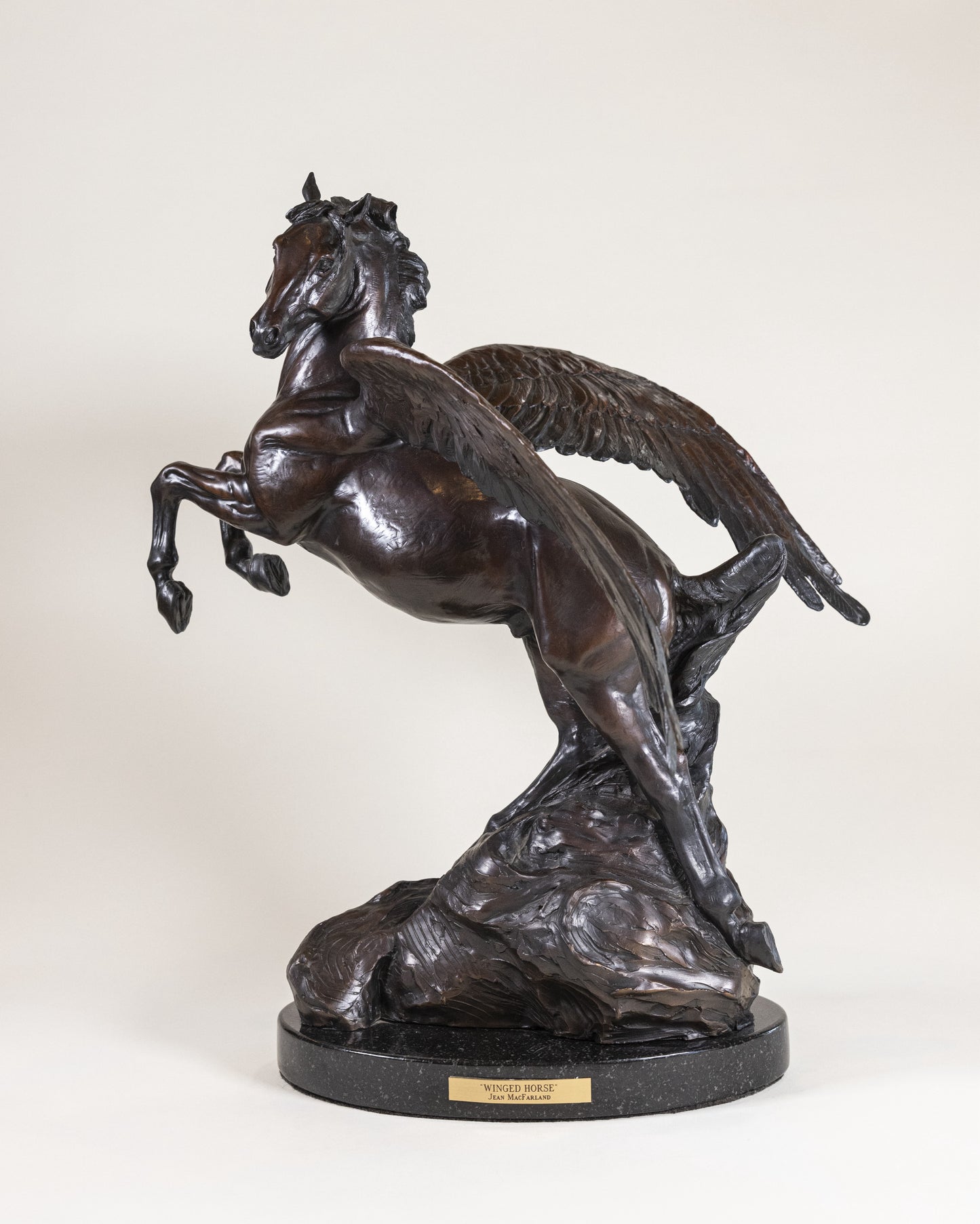 Winged Horse | 19.5" x 17.5" x 17"