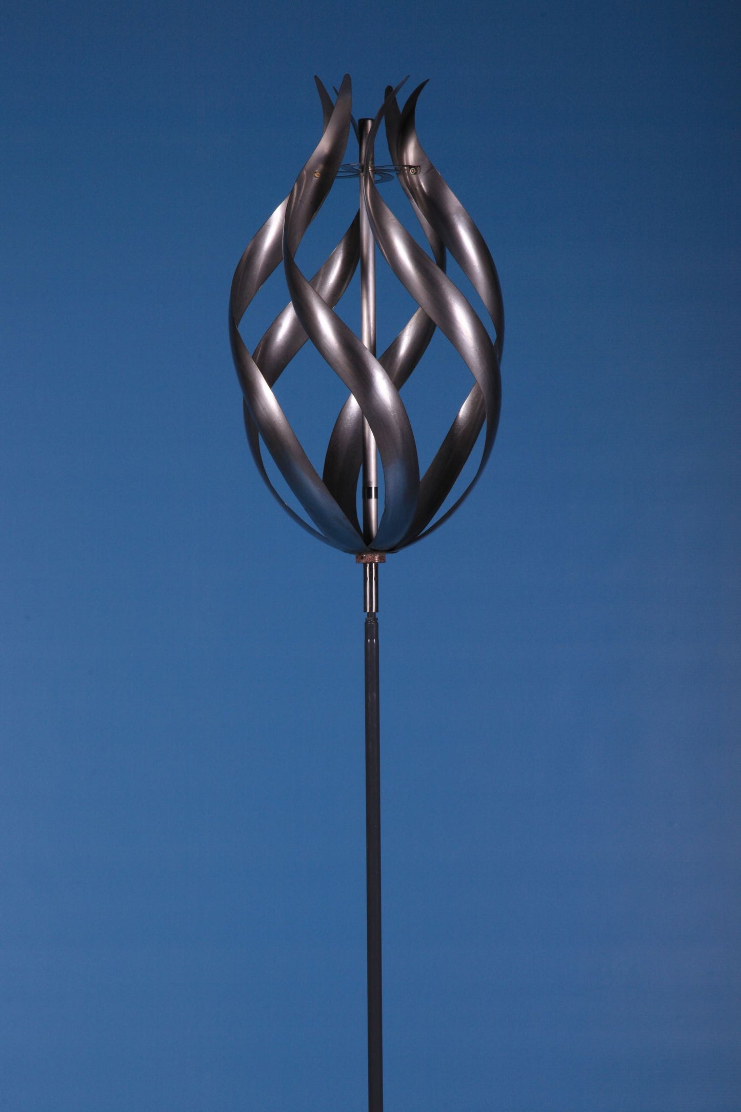 Flame, stainless steel