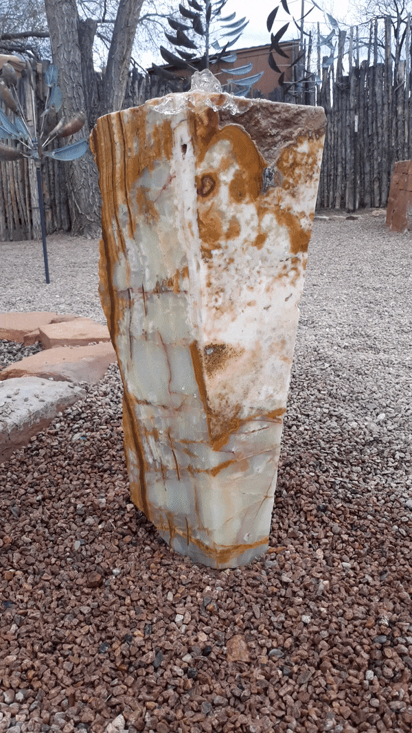 Incandescent - RYAN STEFFENS - caramel canyon onyx - 29 x 14 x 8 in