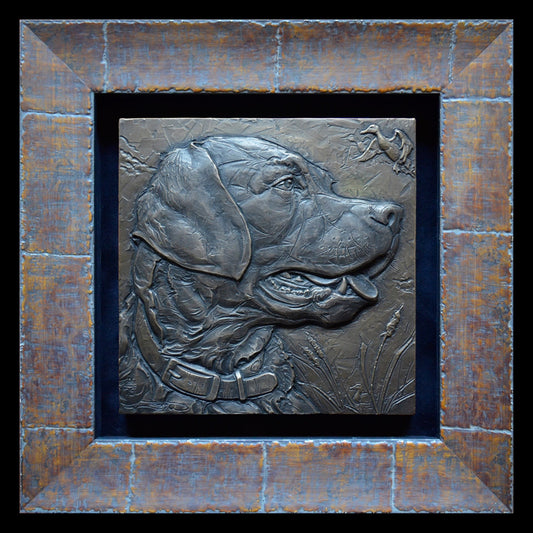 Labrador and Pintails | 6" x 6" | Edition # 4/75