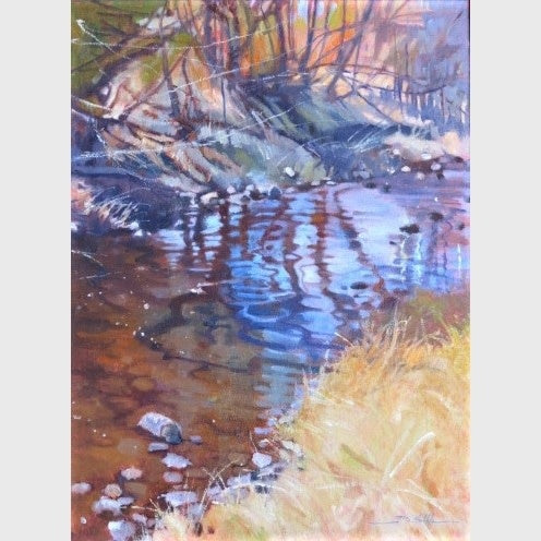 Rusting Waters | 24"x 18"
