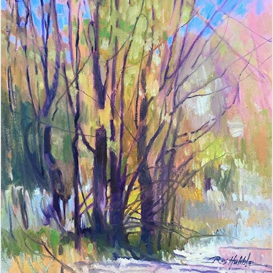 Spring Arabesque | 12" x 12"