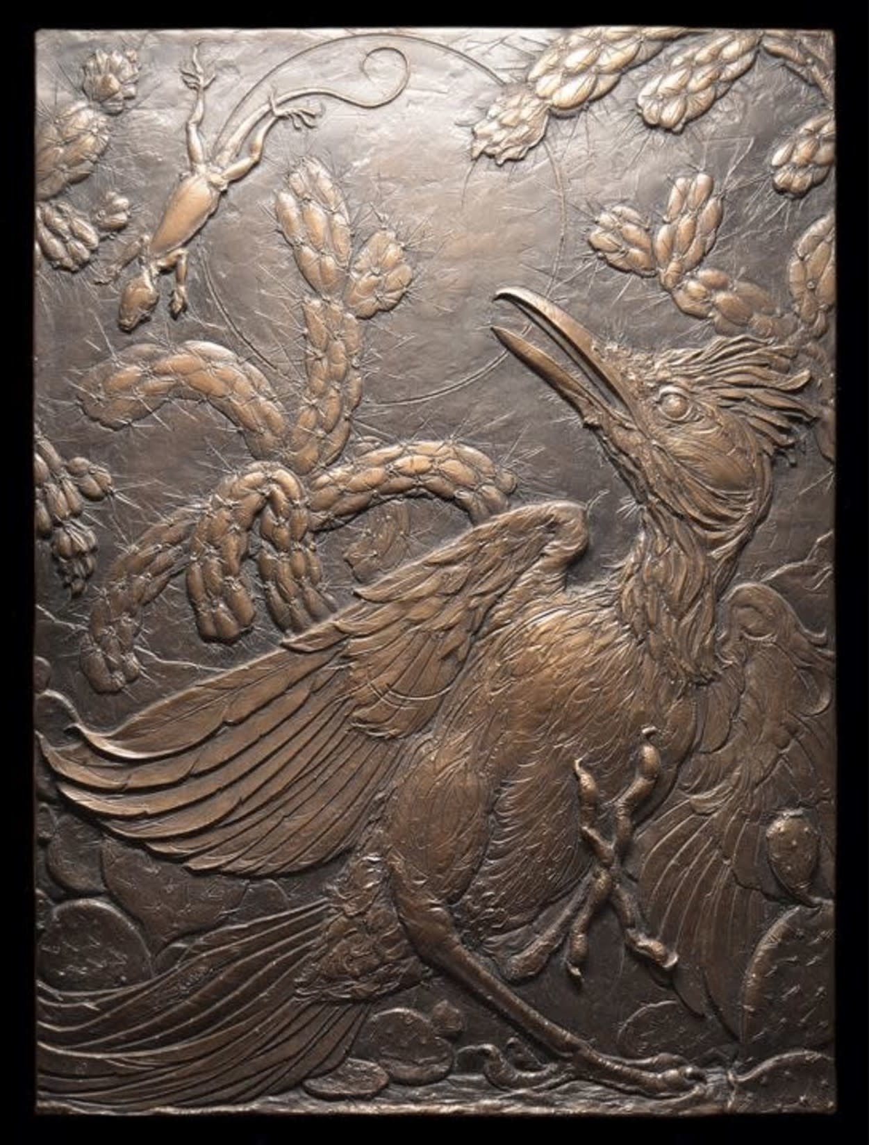 Reaction Time - The Lizard and the Roadrunner (/10) | 18" x 13.5"