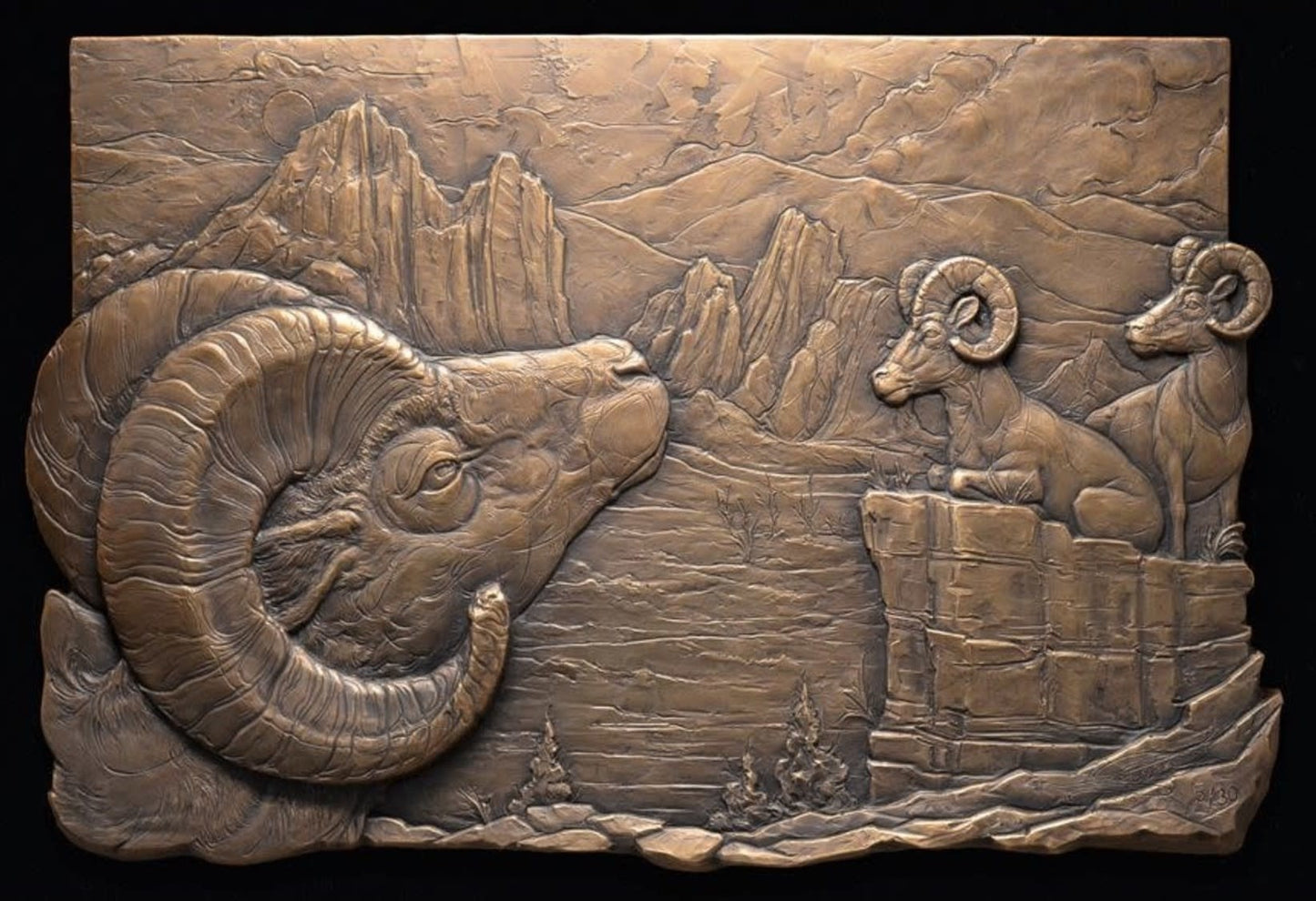 Ridge Fire Refuge (/60) | 19" x 12"