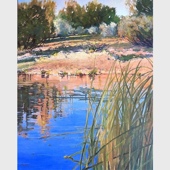 Whispering Rushes | 21.5"x 28.5"