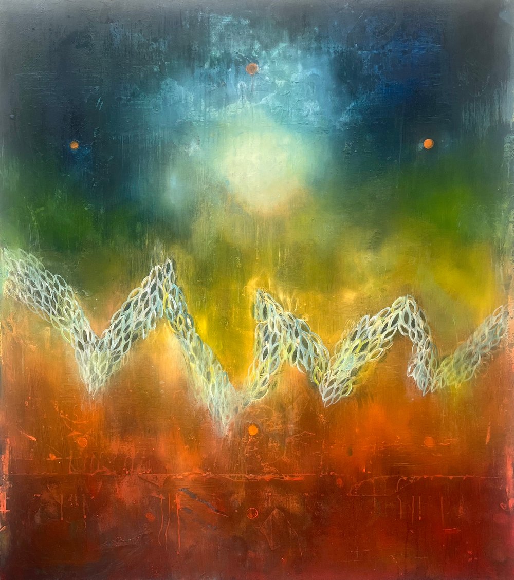 LAUREN MANTECÓN  - abstract paintings