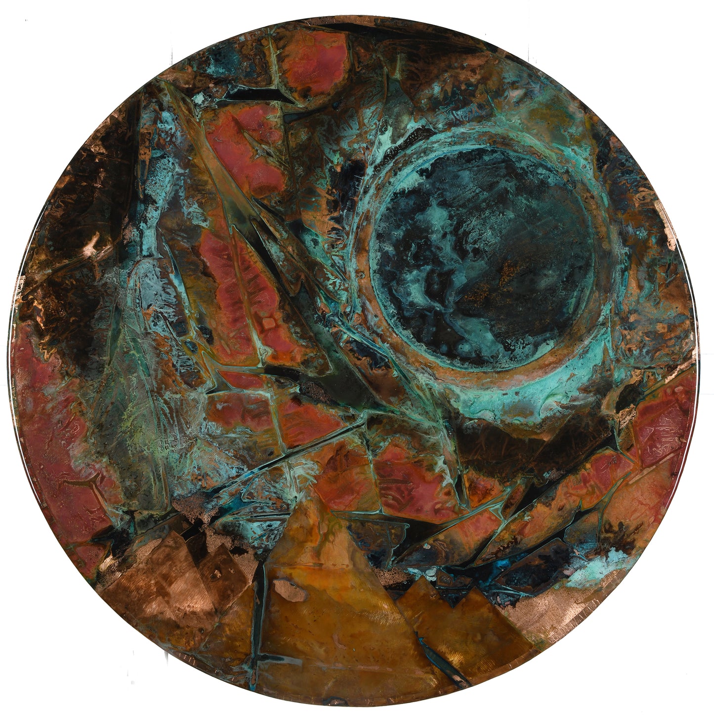 Mountain Sky | 32" (diameter)