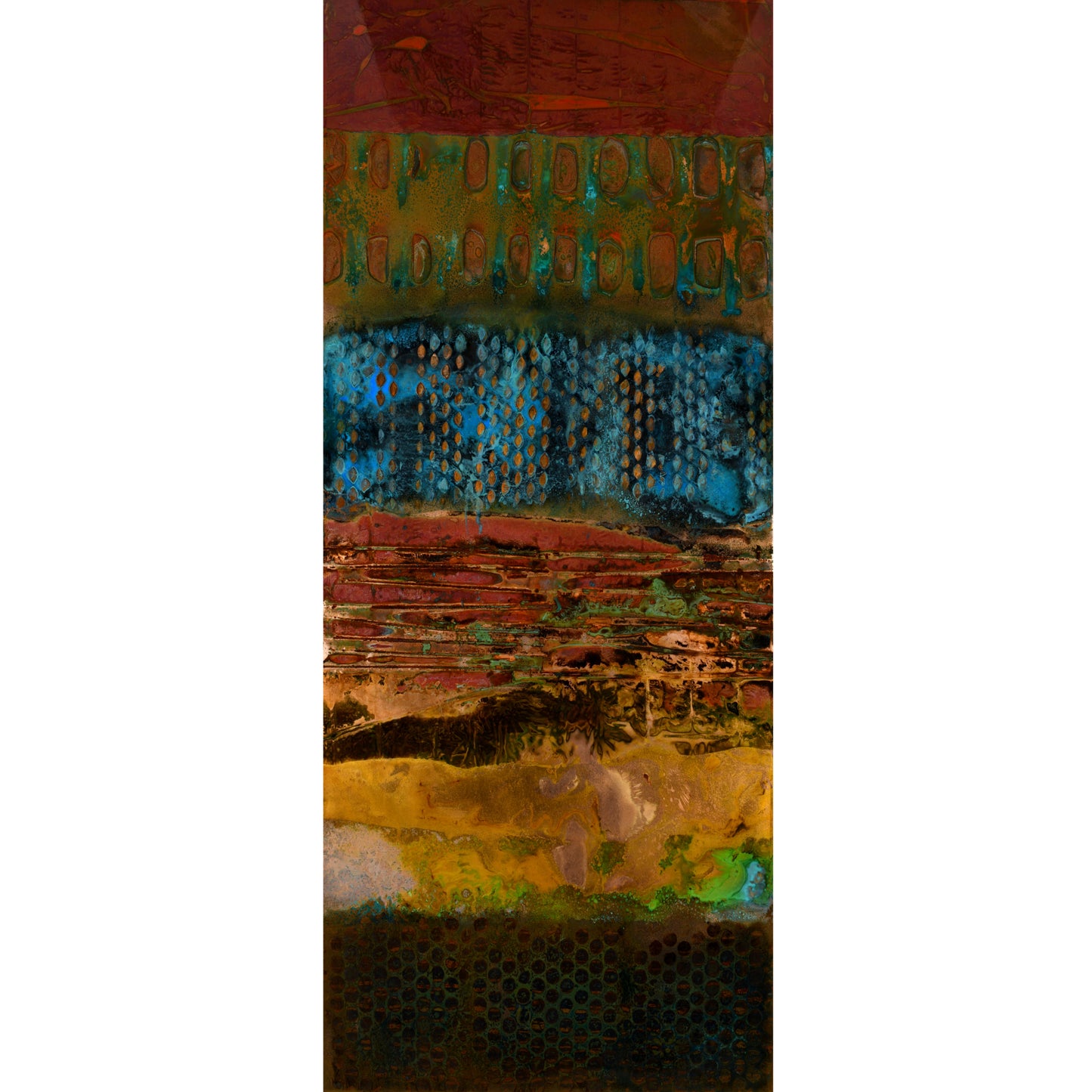Molten Layers | 72" x 36"