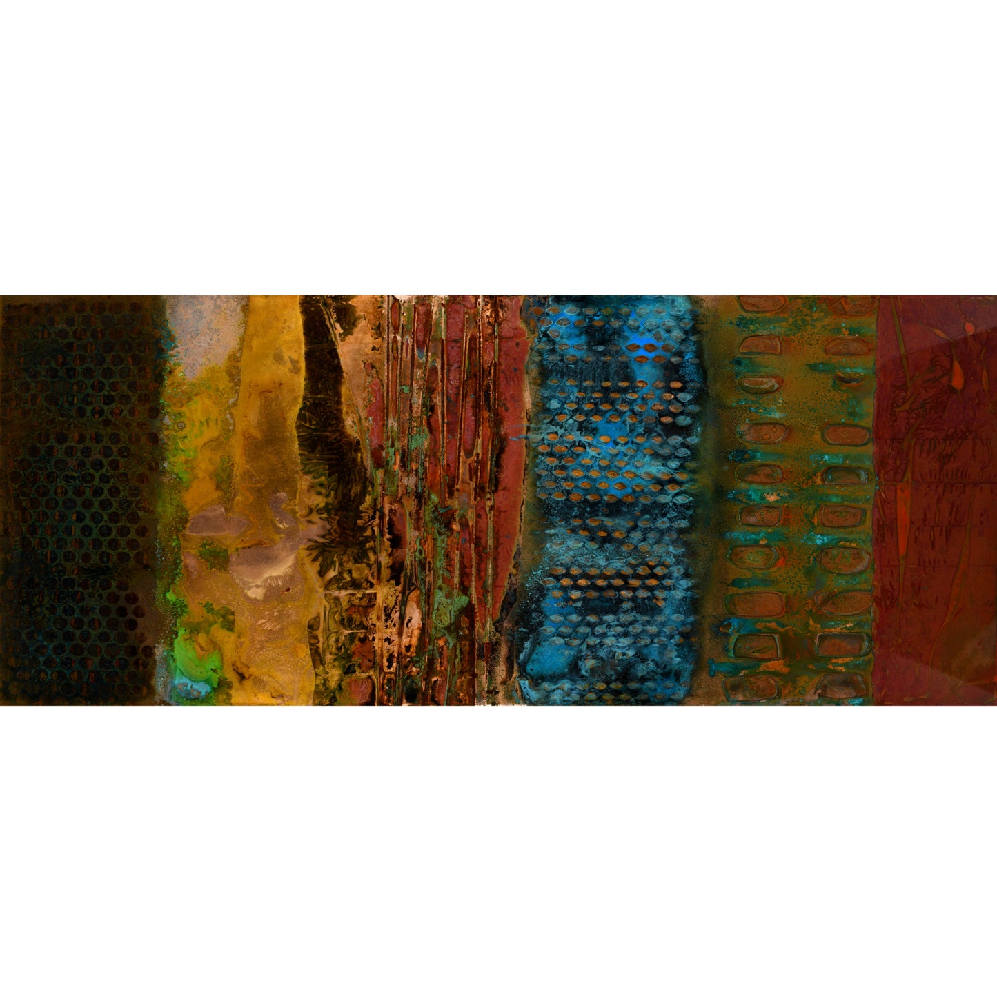 Molten Layers | 72" x 36"