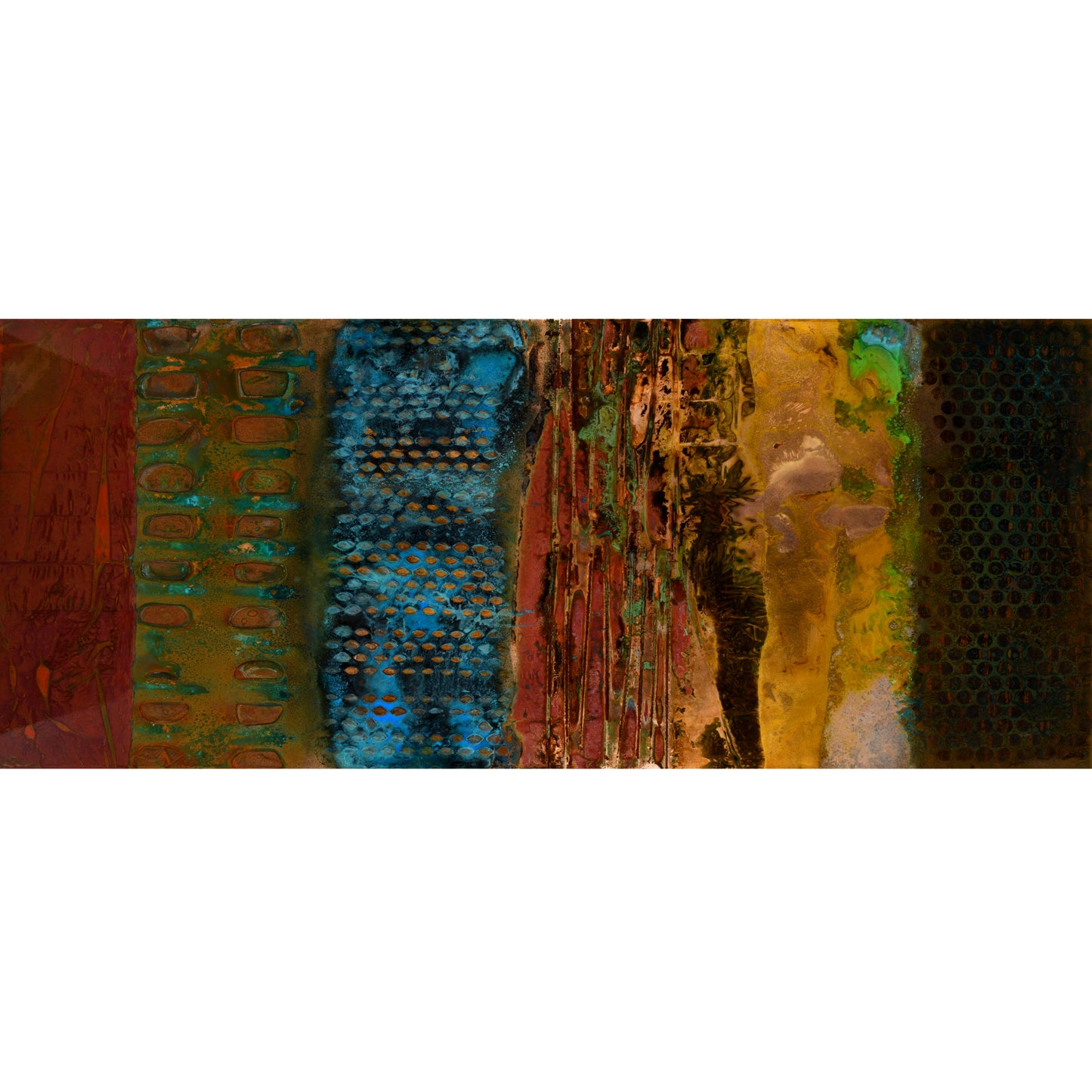 Molten Layers | 72" x 36"