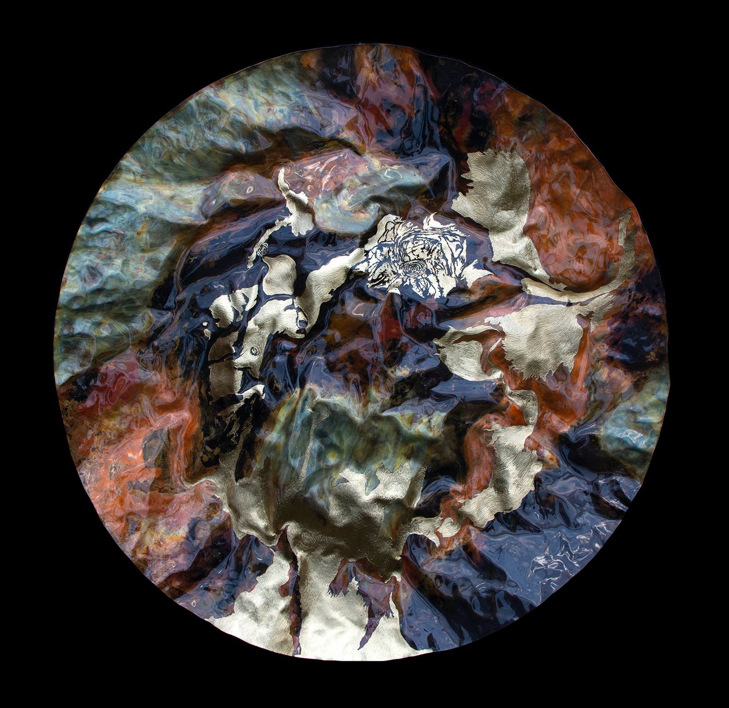 Silent Convergence | 39" diameter
