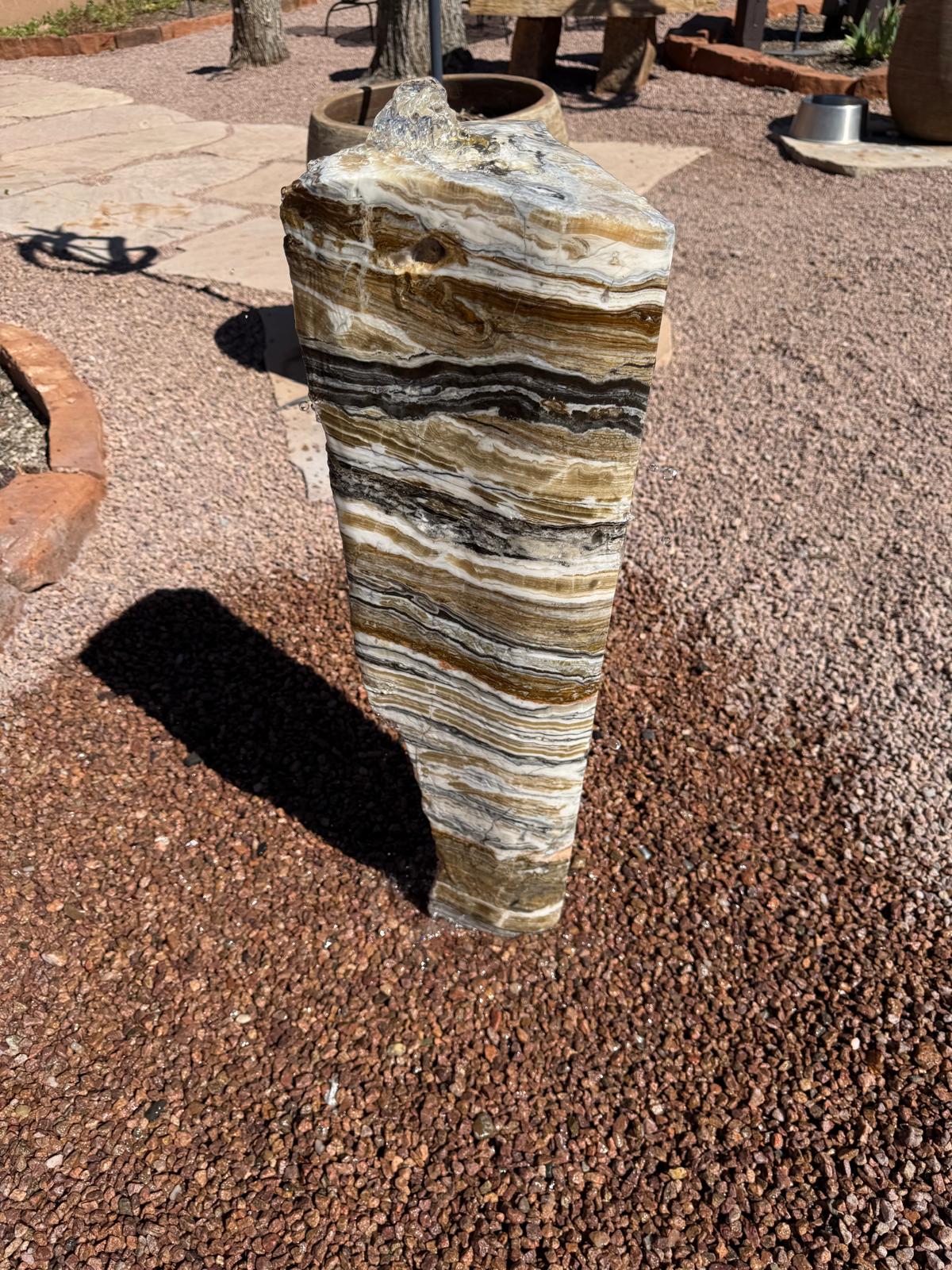 Ancient Layers of Time | 31" x 9" x 9" x 3.5"