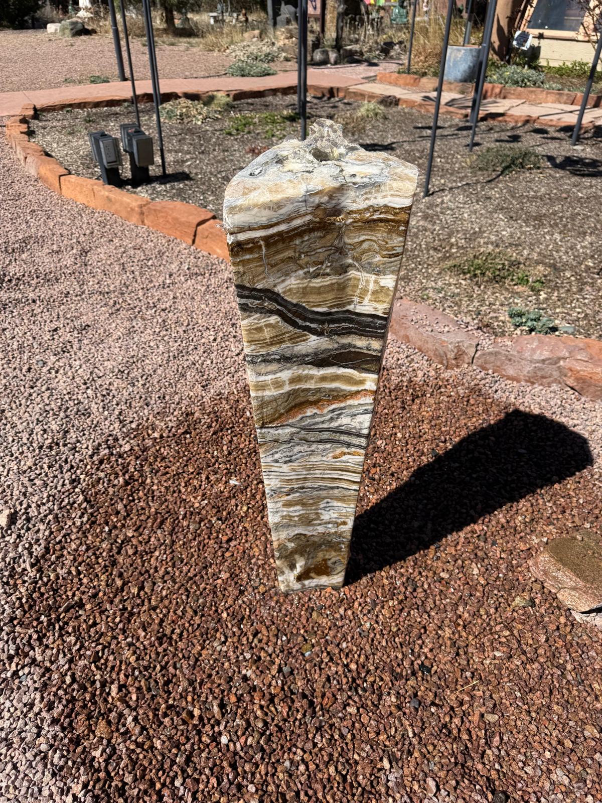 Ancient Layers of Time | 31" x 9" x 9" x 3.5"