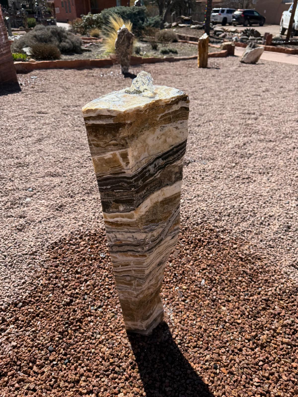 Ancient Layers of Time | 31" x 9" x 9" x 3.5"