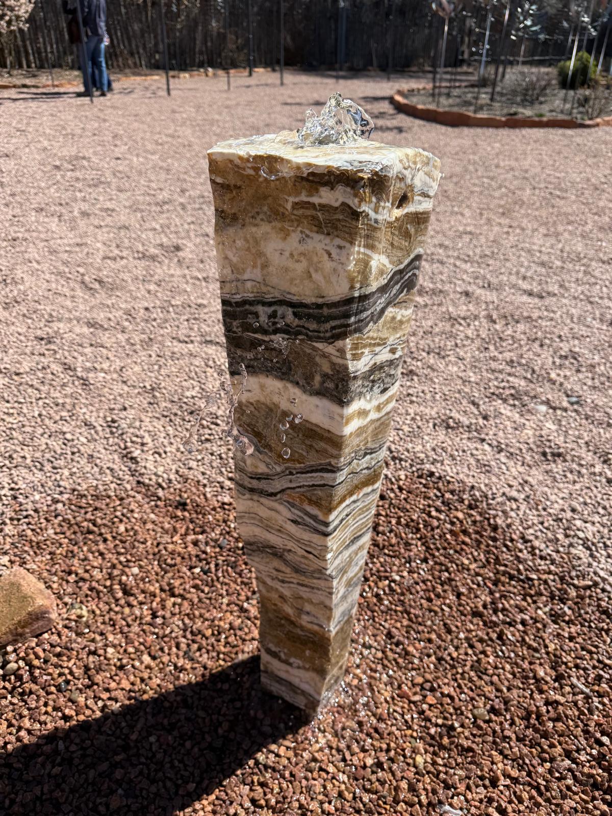 Ancient Layers of Time | 31" x 9" x 9" x 3.5"