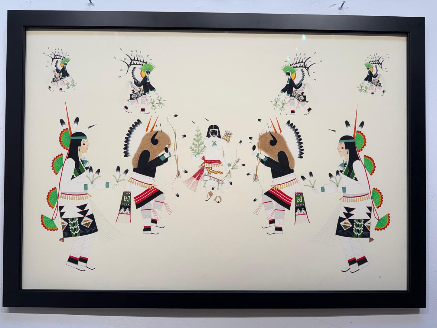 Buffalo Dance | 43" x 30.25"