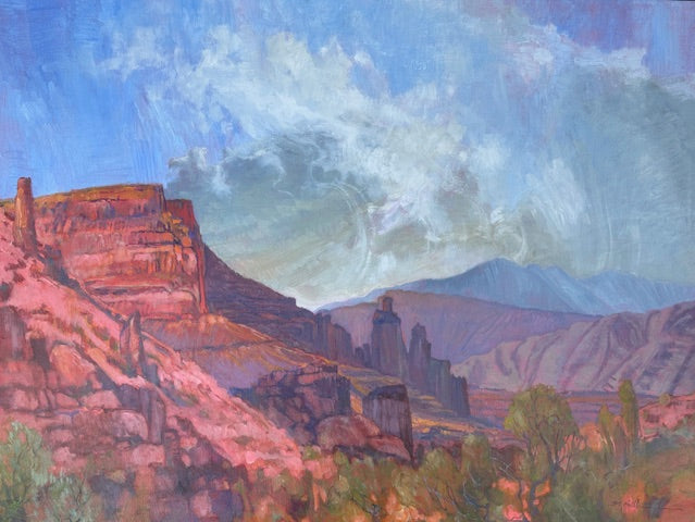 Canyon Shadows | 36" x 48"